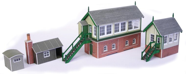Model kit N:  Signal Box set- Metcalfe - PN133