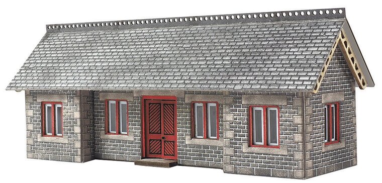 Model kit N: Settle and Carlisle Railway station shelter - Metcalfe - PN934