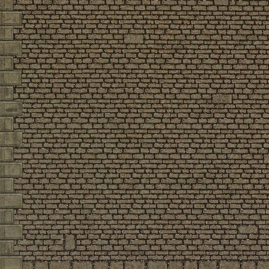 Semi cut stonework B1 style builders sheets - Metcalfe - M0058
