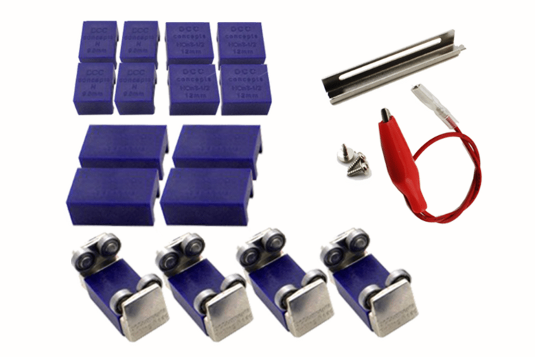 4 axle multi gauge rolling road - DCC concepts