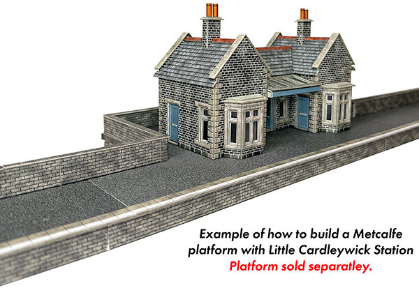 Model kit N: Little Cardleywick Station -  Metcalfe - PN915 