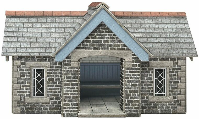 Model kit N: Little Cardleywick Station Shelter -  Metcalfe - PN916