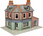 Model kit OO/HO: Corner shop or Pub - brick - Metcalfe - PO308