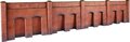 Model kit OO/HO: retaining wall - brick -  Metcalfe - PO244