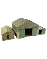 Model kit OO/HO: Manor farm buildings - Metcalfe - PO252