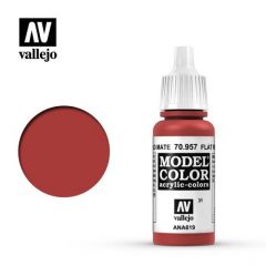 Flat Red - Vallejo 70.957 -  Acrylic Paint