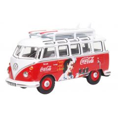 Volkswagen T1 - camper - coca cola - Oxford Diecast - OO scale
