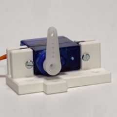 Basismodel servosteun voor een mini servo