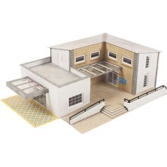 Model kit N: Municipal Building - Metcalfe - PN962 | englishmodelrailways.shop